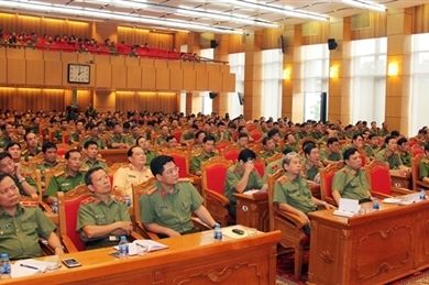 越南公安部举行会议 向主要干部通报最新情况